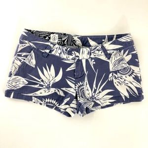 Volcom birds of paradise low rise shorts